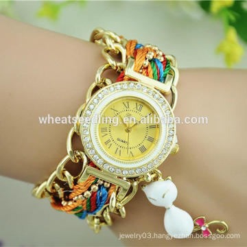 CBRL factory price exw colorful latest hand watch for girl